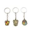 Kawaii Metal Keychains Jewelry Key Chain Toy for Kids Christmas Birthday Gift Bag Wholesale