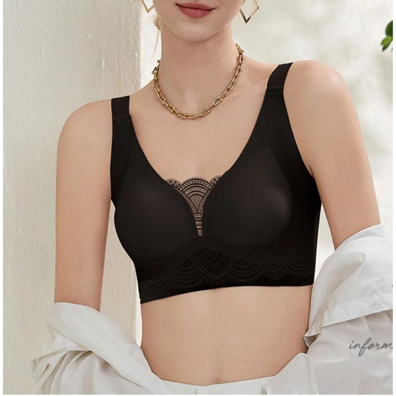 Women S Adjustive Soft Support Bra Push Up Reduce Bust Size Lift Side Support