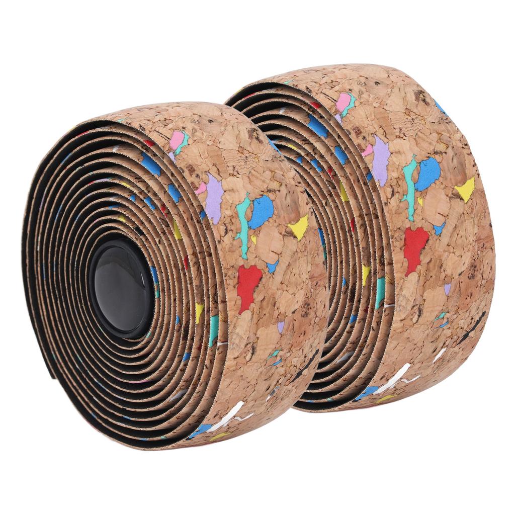 2 stk Sykkelstyretape Svetteabsorberende Pustende Sklisikker Treåretekstur Sykkelstyretape