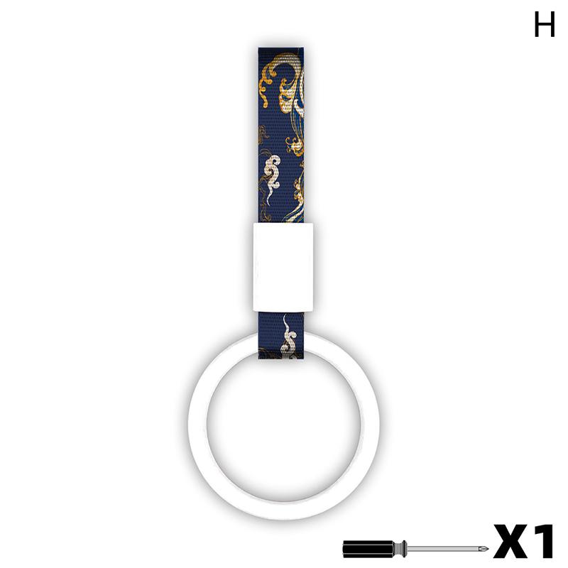 Car Hanging Decoration Heart Shape Auto Japanese Style Interior Pull ring Universal Charm Loop Automobile Accessories