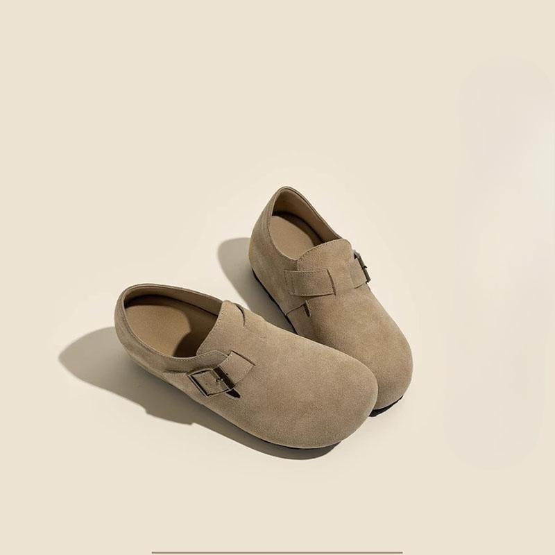 Neue Damenschuhe mit dicker Sohle, Ein-Fuß-Design, höhenvergrößernd, vollständig bedeckend