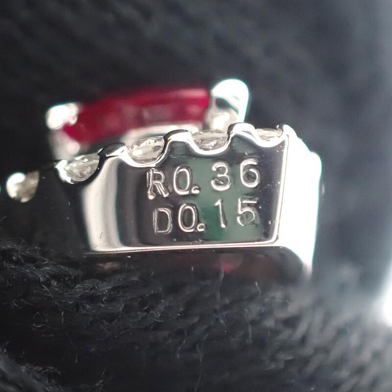 no brand  Pendant top pink K18 white gold Women