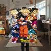 1PC Dragon Ball Super  Print Flannel Blanket, High quality All Seasons, Home Decor, Warmth and Comfort, Perfect for Christmas Gifts