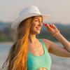 Straw Cowboy Hat for Men Women Western Cowgirl Hat with Shapable Brim Woven Hollow Out Beach Coastal Sun Hat