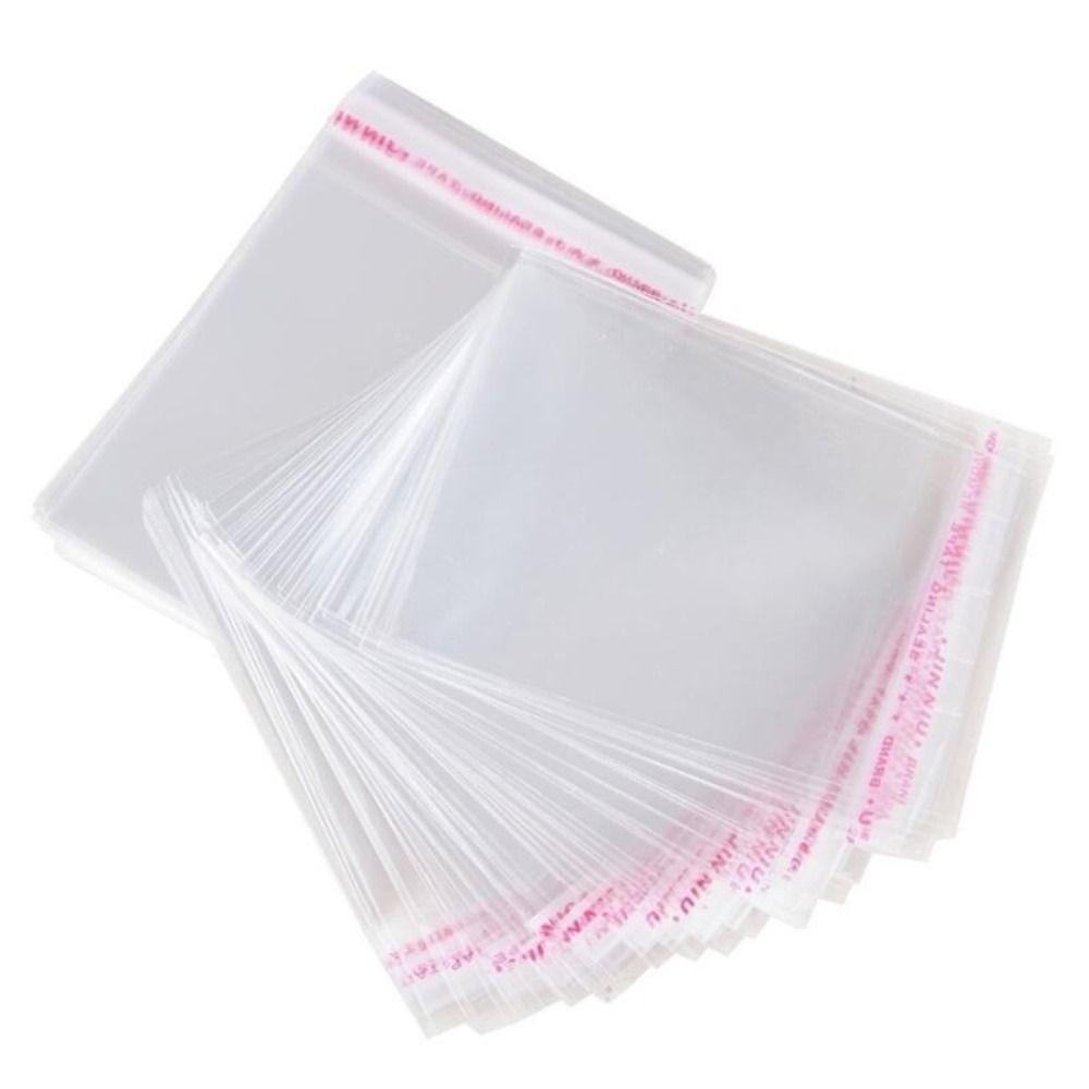 500Pcs Transparent Transparent Cellophane Bags  for Candy Snack Jewelry Accessories