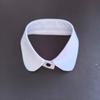 Elegant White Black False Wrist Cuffs Detachable Polyester False Collars Costume Accessory Black Button Shirt False Simple Cuffs
