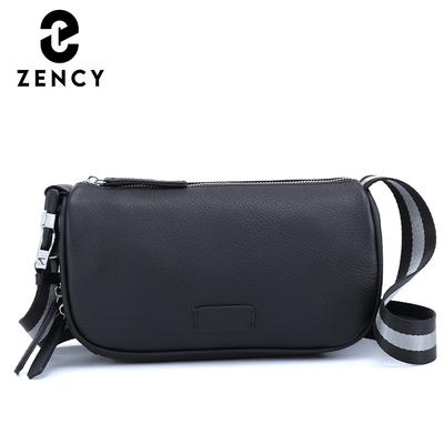 Zency – sacs de poitrine en cuir véritable souple pour femmes, sacoche Simple et décontractée, sac multifonctionnel de grande capacité pour l'extérieur