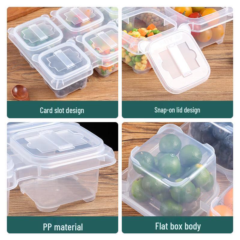 Baijie 6-Compartment Food Sample Retention Box