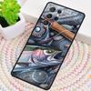 Trout Fishing Print TPU Phone Case For Samsung Galaxy Note 10 Pro S26 S25 S24 S23 S22 Ultra Plus S21 FE S20 Shockproof Cover