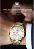 Oulishi Olevs Dual Calendar Automatic Mechanical Men's Watch - Popular Douyin Hot Seller