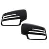 Rearview Mirror Cover A2128100964 Wing Mirror Cap Replacement For Benz S‑Class W221 C‑Class W204 CLS C218 E‑Class W212