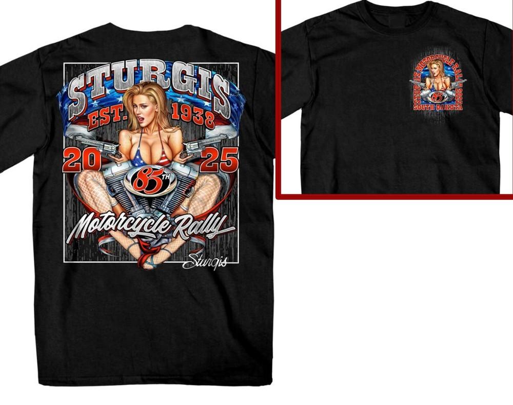 2025 Sturgis Motorcycle Rally Main Street T Shirt