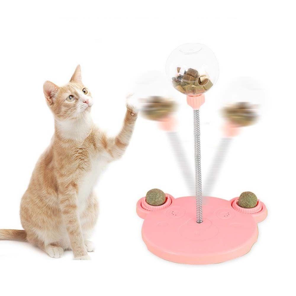 Pet Puzzle Food Leaking Ball Toy Cat Dog Interactive Treat Leaking Toy Kitten Puppy Feeder Fun Animal Products