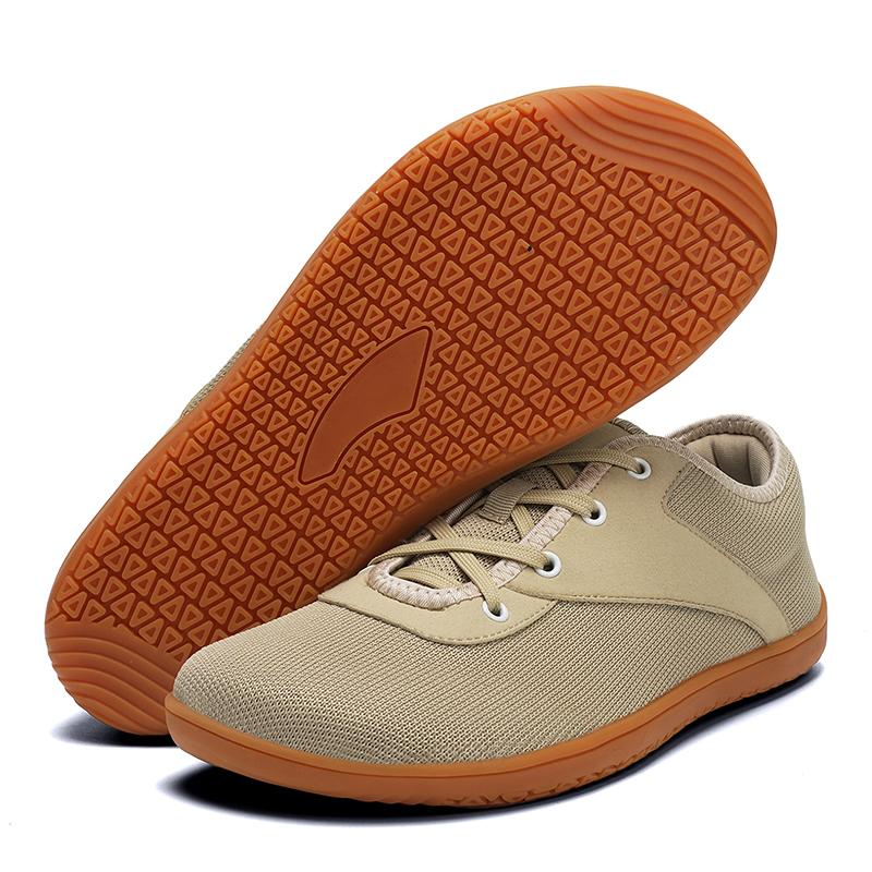 Men's Wide Toe Training Shoes Breathable Knitted Women Walking Shoes Gym Fitness Sneakers Elastic Sports Shoes