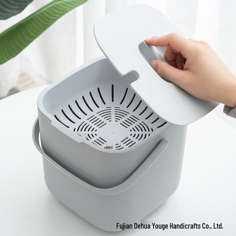 Tea Dregs Bucket with Filter: Household Wastewater and Storage for Kung Fu Tea Sets