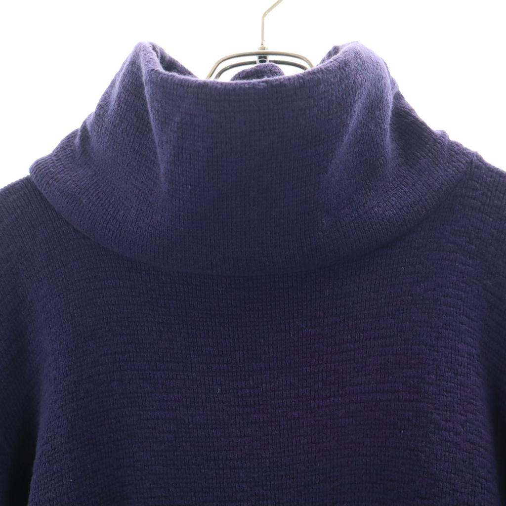 Hatra Made In Japan Long Sleeve Turtleneck Sweater S Navy Men's Used