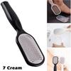 1PC 7cream Micro Plane Foot Rasp Pedicure Callus Removedor de pele dura Scrubber
