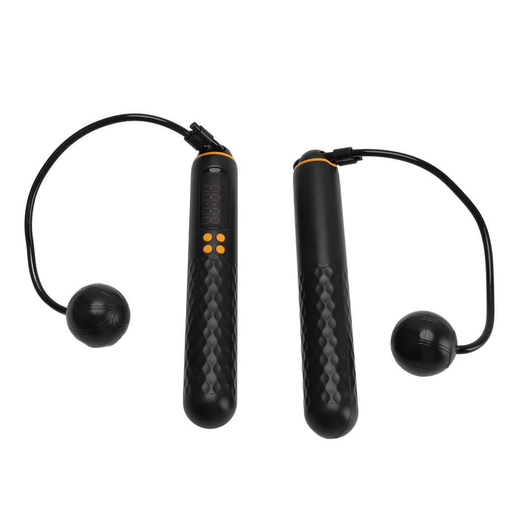 Jump Rope with Counter Weighted Jump Rope for Fitness Rechargeable Cordless Skipping Rope for Men Women Kids Fitness
