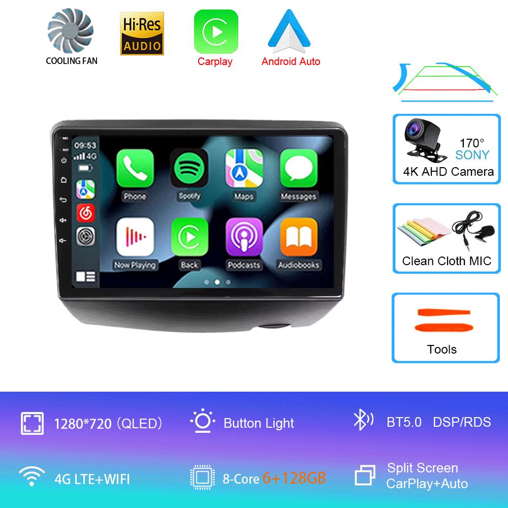 Android 14 Car Radio Multimedia For Toyota Vitz XP10 Yaris Platz Echo 1999-2005 Stereo Auto Carplay Autoradio GPS Navigation DSP