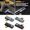 2pcs Type C Converter Adapter PD100W Fast Charging Splitter Support 10Gbps Data for Multiple Devices and Travel Use