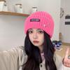 Solid Color Winter Autumn Hats Keep Warm Female Beanie Caps Warmer Bonnet  For Women/Men/Students