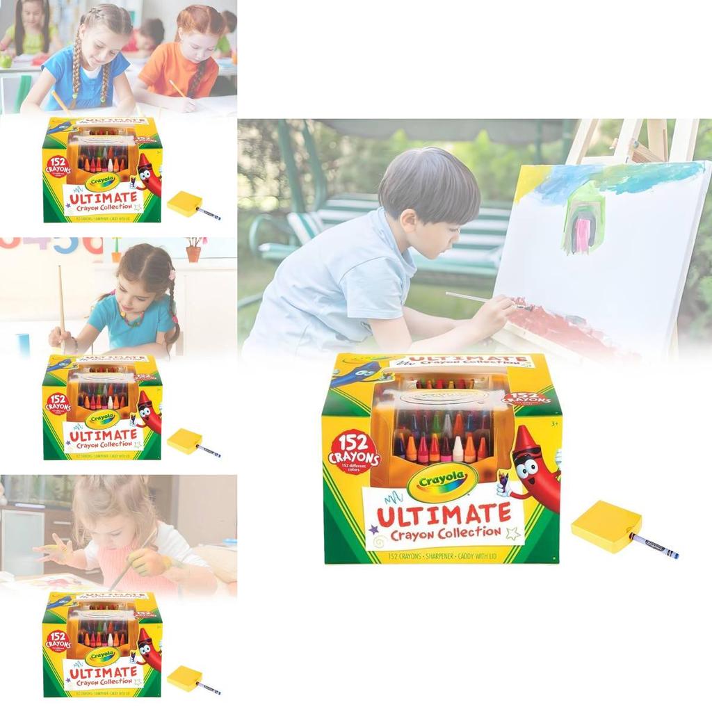 Crayola Colored Twistable Crayons For Kids With 152 Vibrant Colors For Drawing And Coloring Fun