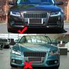 1 Pair Front-Bumper Grille for A5 COUPE/SPORTBACK 2008-2011 CABRIOLET 10-11 Fog Lights Honeycomb Cover Frame Trim