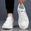 Fashion Fashion Brand Thick Soled Height Increasing Men's Leather Casual Shoes Outdoor Oxford Shoes Versatile Men's Workwear Shoes