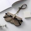 New Sunglasses Storage Bag Sunglasses Leather Protective Case Lovely Glasses Clip Women Simple Glasses Bag Can Be Hung