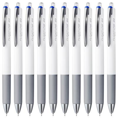 Pentel Flow Tune Kugelschreiber 10 Ölbasierter Stift, 0,3 mm, Blau, Stifte, BZN203-C