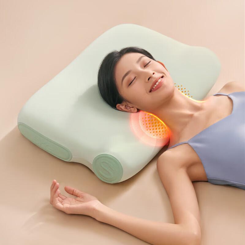 

SKG Heated Neck Pillow for Improved Sleep