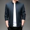 Spring and Autumn Men's Jacket Casual Business High-end Jacket Stand Collar High-end Men's Jacket