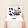 Gift From Daughters or Sons Pillow Covers Mother's Day Pillow Covers Gift Pillowcase for Mom To The World You Are A Mom