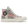 Converse 1970s Patchwork Chuck 70 Hi Comfortable Casual High-Top Espadrilles Unisex Grey