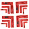 L‑Shaped 90 Degree Right Angle Positioner Woodworking Corner Clamp Carpenter Scribing Tool