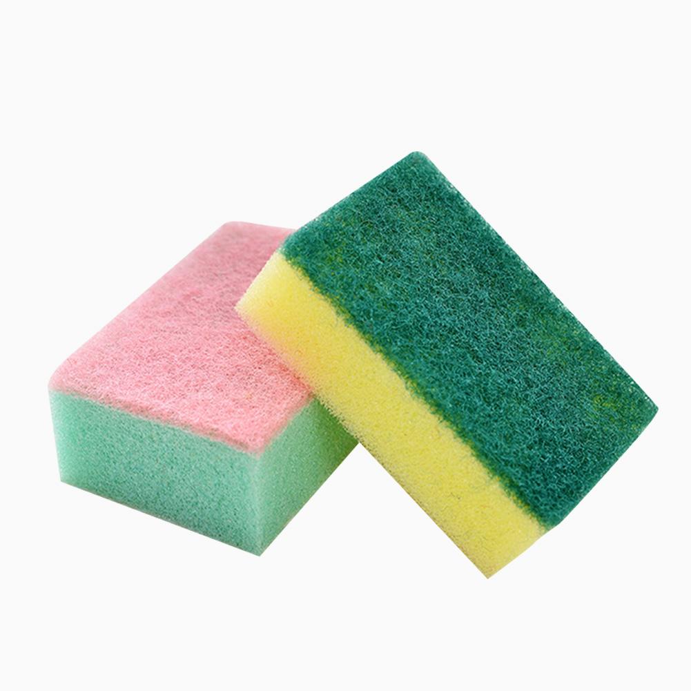 10pcs  Set Durable Cleaning Sponge Kitchen Tool for Dishes Bowl Pot Pan