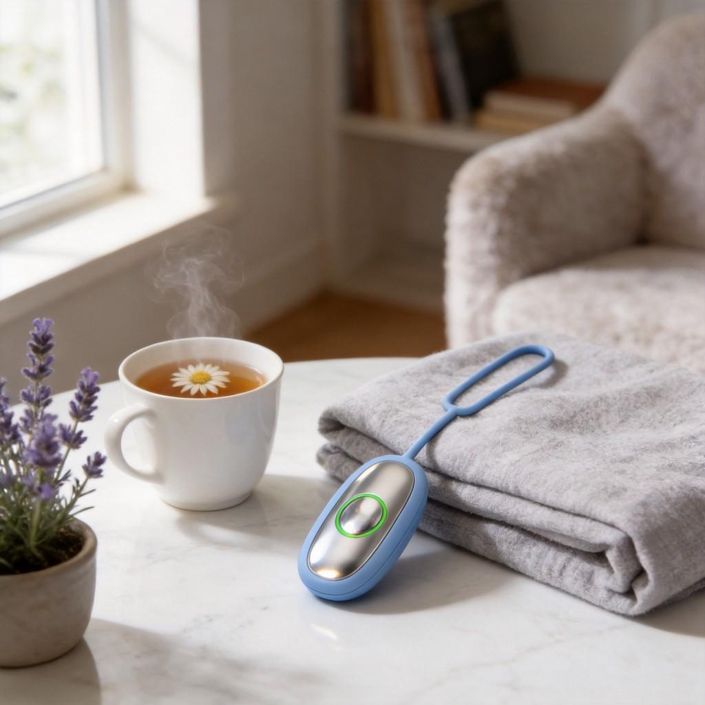 Portable Sleep Aid With Microcurrent Technology For Restful Nights And Stress Relief