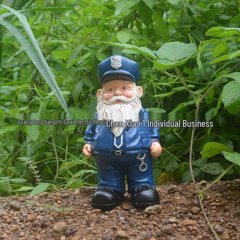 Cross-border Elf & Dwarf Garden Ornaments: Unique Resin Crafts