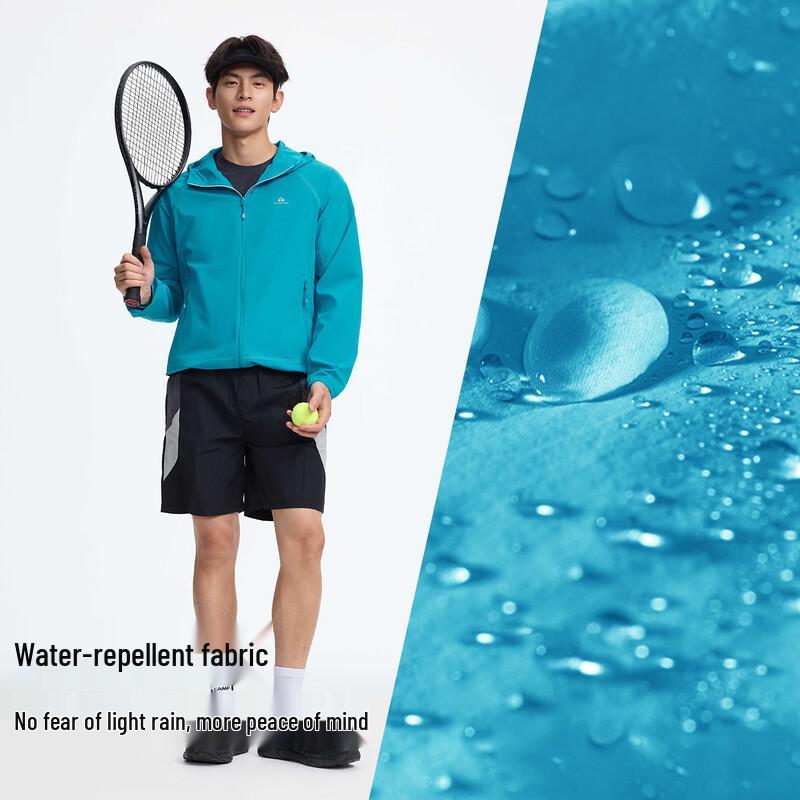 Tuoluzhe Men's Outdoor Hooded UV Protection Jacket