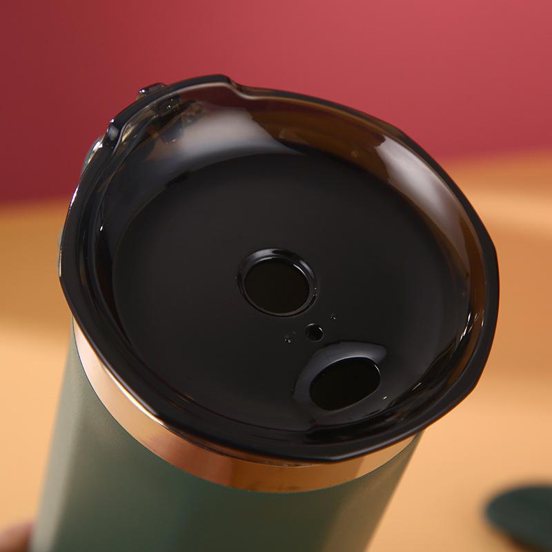 304 Stainless Steel Double-Layer Vacuum Thermos with Lanyard – Portable Outdoor Sports Coffee and Water Bottle