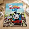 Animation T-Thomas Friends Throw Blankets Soft Warm Flannel Blanket Bedding for Bed Living room Home Sofa