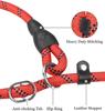 Dog Leash, Reflective At Night, Hand Tight, Suitable for Large, Medium, and Small Pet Dogs