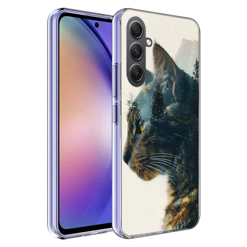 

Forest and Cat Phone Case for Samsung A17 A37 A57 A07 A16 A26 A36 A56 A06 A02S A12 A22 A32 A52S A04S A14 A24 A34 A54 A03 A13 A33 Samsung A14 5G