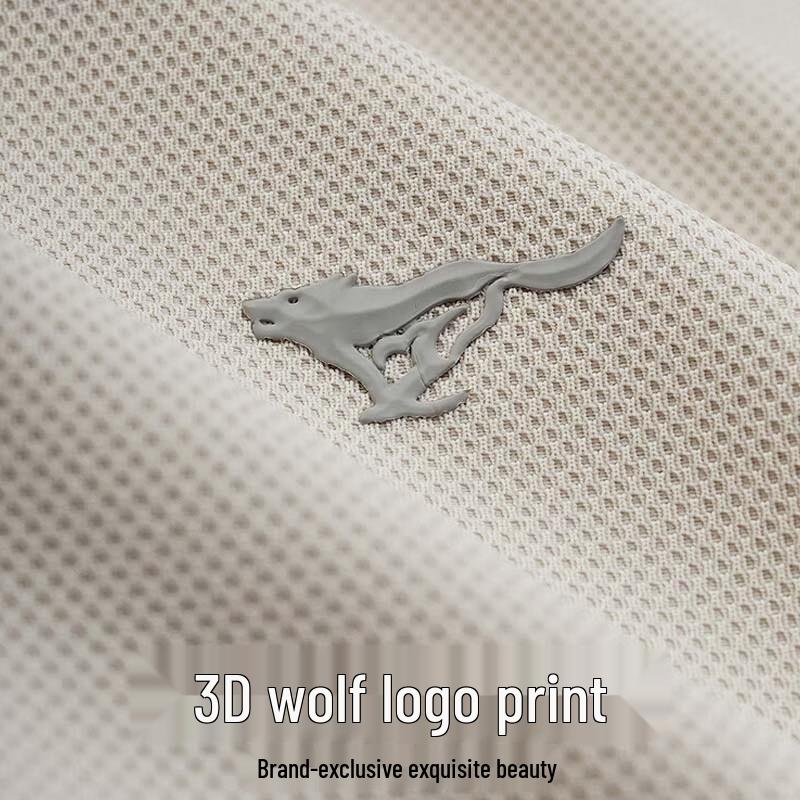 SEPTWOLVES Men's Breathable Short Sleeve Polo Shirt