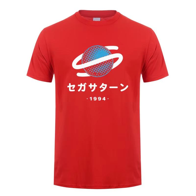 2025 New Fashion Sega Saturn T Shirt Summer Men Cotton Short Sleeve T-shirts Gift Unisex Man Tops Tee
