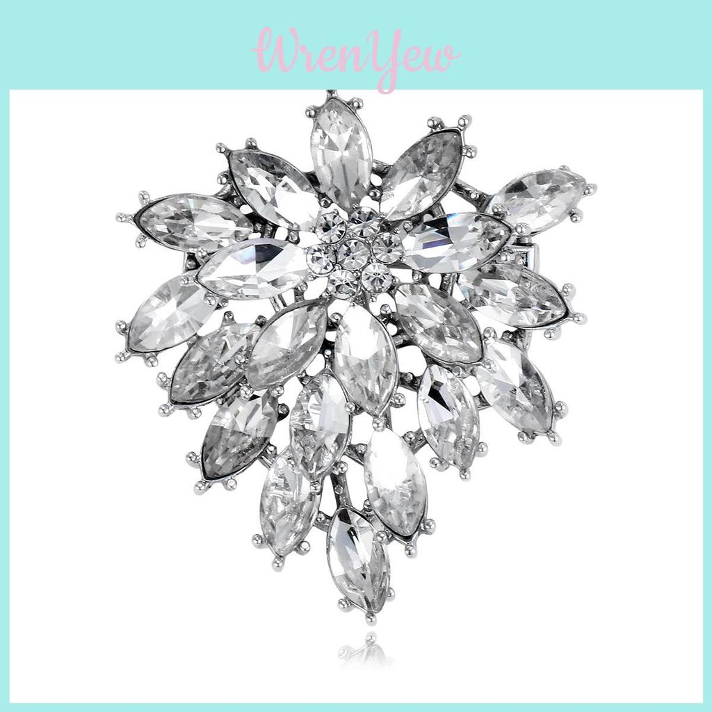 Elegant Alloy Tassel Brooch For Women With Adjustable Clasp For Formal Attire