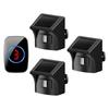 Wireless Outdoor Solar Infrared Driveway and Pond Anti-Theft Alarm with Digital Display