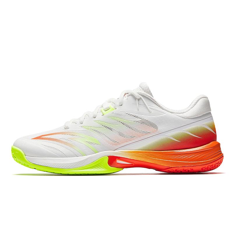 

Anta Lightweight Comfortable Trendy Fashion Non-Slip Wear-Resistant Breathable Low-Top Badminton Shoes Men sneaker White Orange Green 412510971-2 41