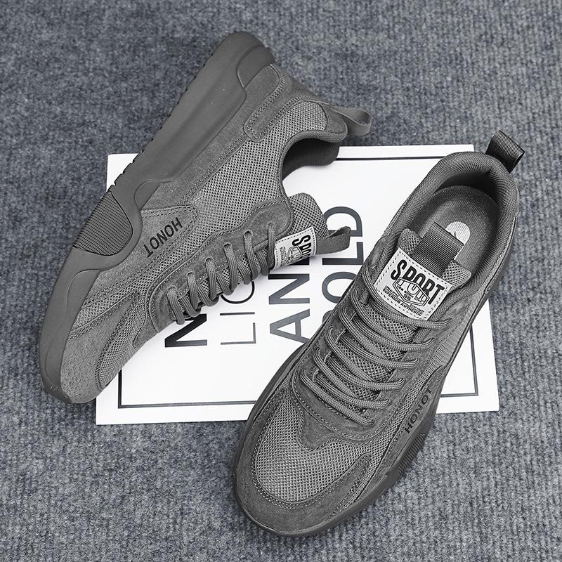 Autumn 2025 Men's Work Shoes: New Style Thick-Soled, Wear-Resistant Labor Protection Sneakers for Construction.