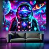 VIKAMA Astronaut Space Tapestry Nebula Planet Pattern Living Room Feature Wall SciFi Theme Room Decor